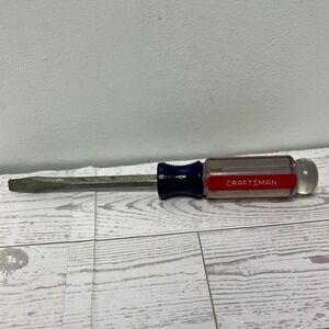 Craftsman 41583 V Series Flat Head Screwdriver 1/4 Inch Slotted Made in USA